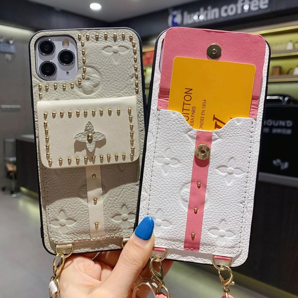 🍭SALE🍭 iPhone DESIGNER STYLE CROSSBODY WALLET CARD CASE